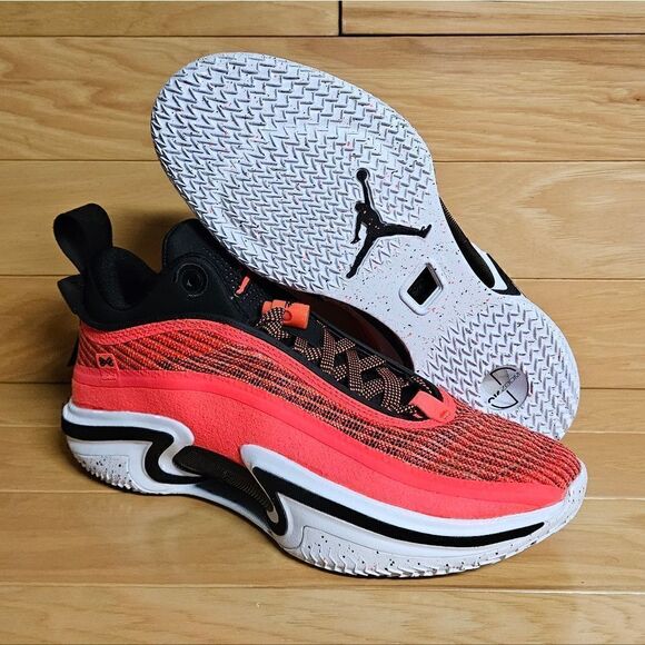 Air Jordan XXXVI 36 Low Size 10 Basketball Shoe Infrared Red Black DH0833-660 main image 10